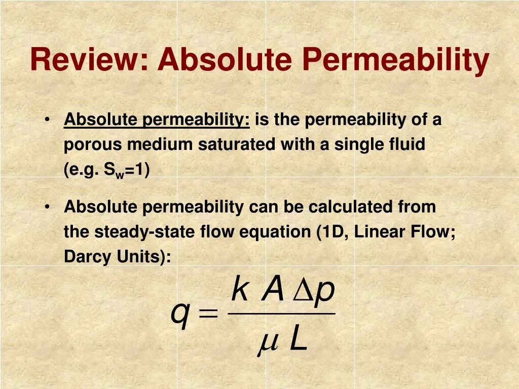 Relative units. Relative permeability. Absolute permeability. Effective permeability. Absolute Magnetic permeability.