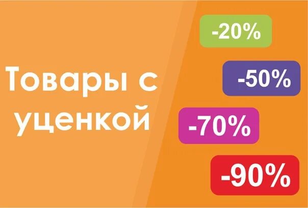 Товар на распродаже уценили на 12