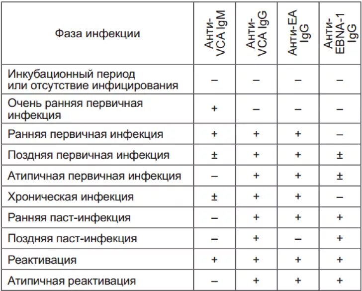 Эпштейн барра какие анализы. Эпштейн-Барр вирус расшифровка анализа таблица. Таблица антитела к вирусу Эпштейна-Барр. Вирус Эпштейна Барра расшифровка анализа таблица. Вирус Эпштейна-Барр таблица результатов.