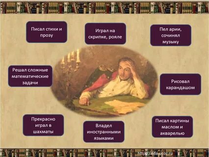 Картина поможет вам определить фамилию поэта