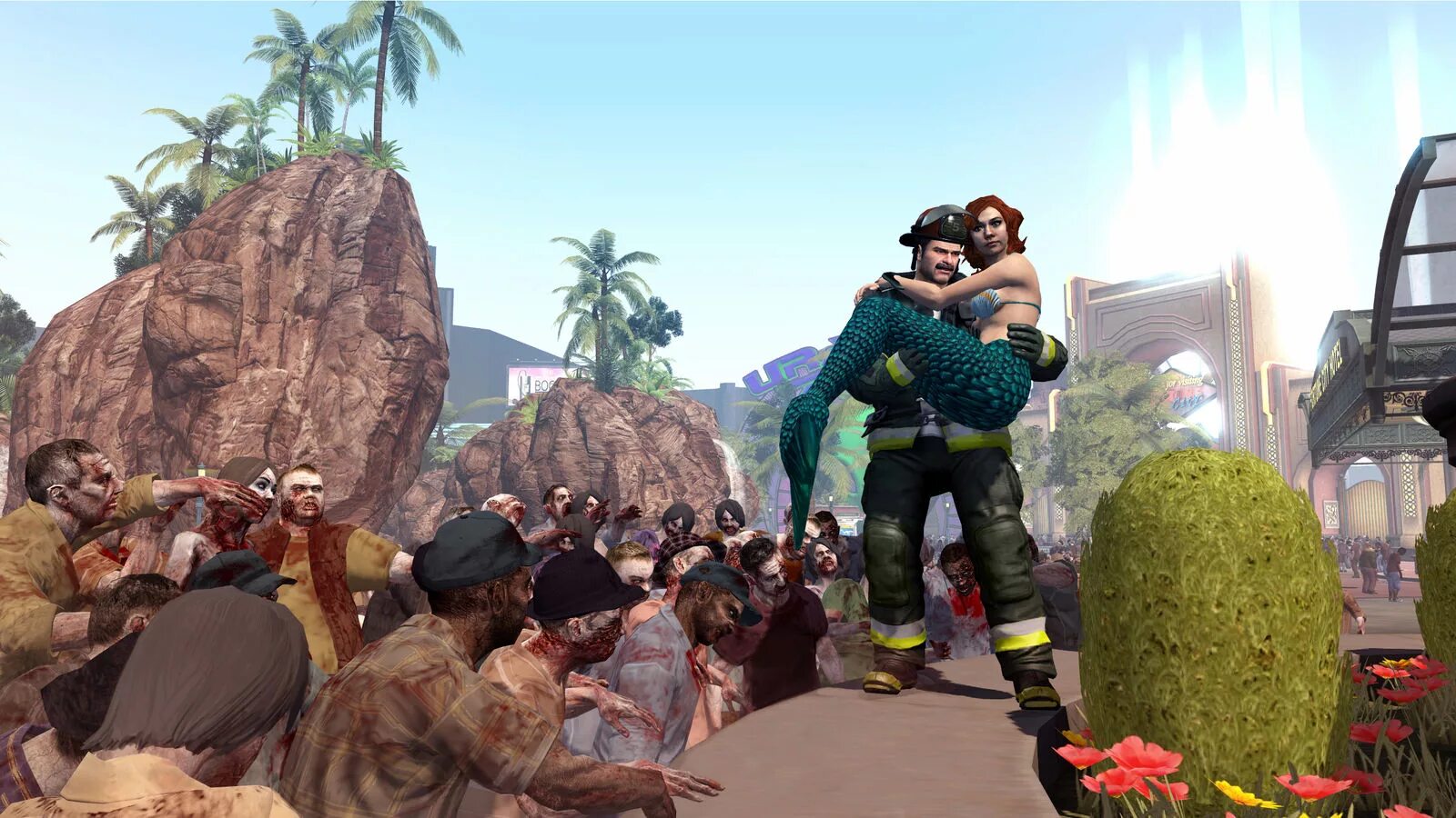 Rising off. Dead Rising 2.