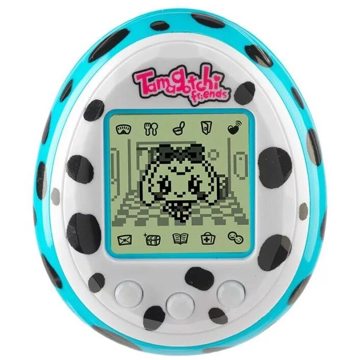 Современный тамагочи. Тамагочи Bandai Tamagotchi friends. Тамагочи Бандай Далматин. Тамагочи голубой Далматин. Тамагочи френдс голубой.