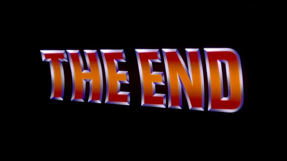 The end конец