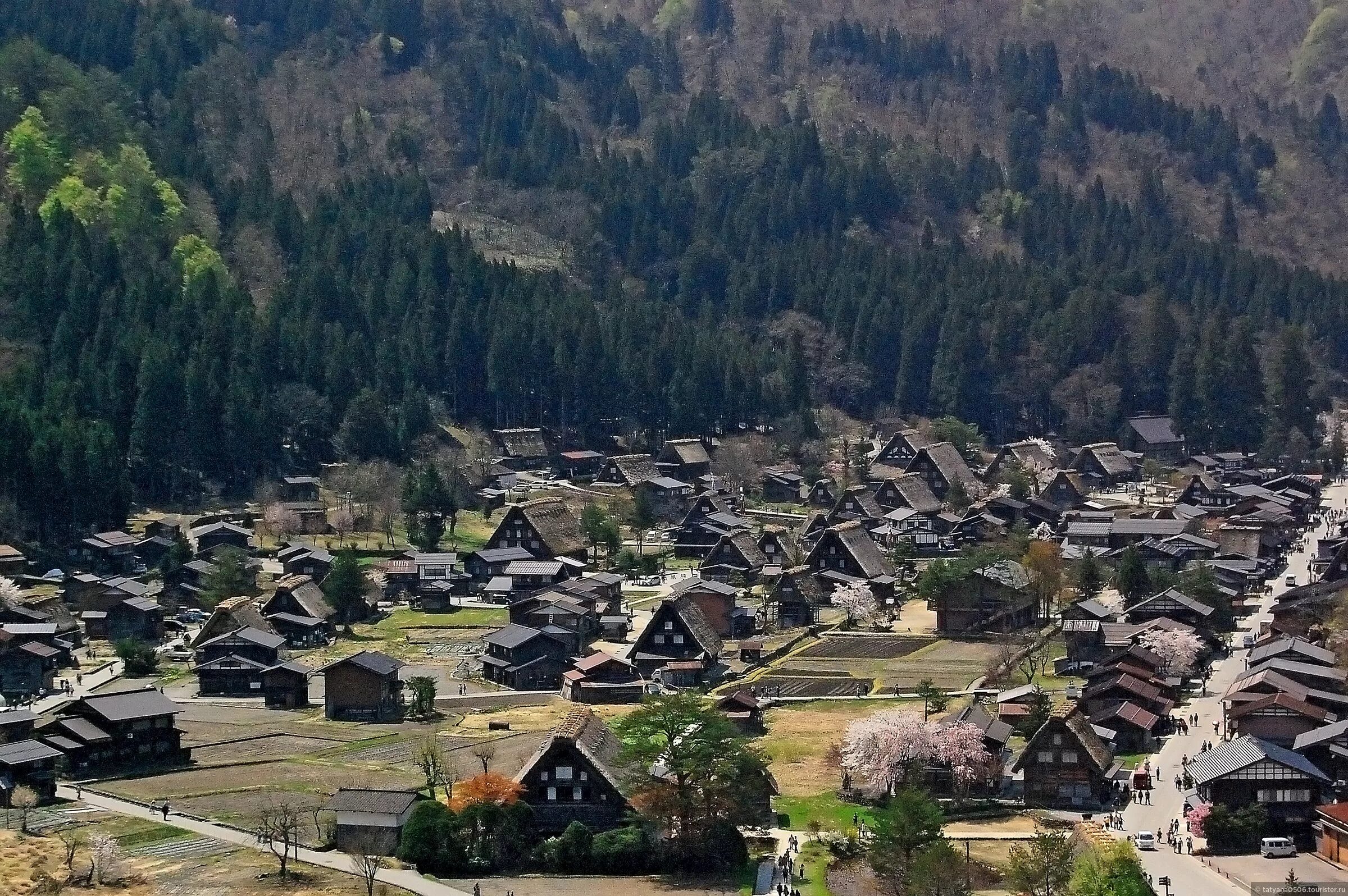 Японская деревня видео. Японская деревня.