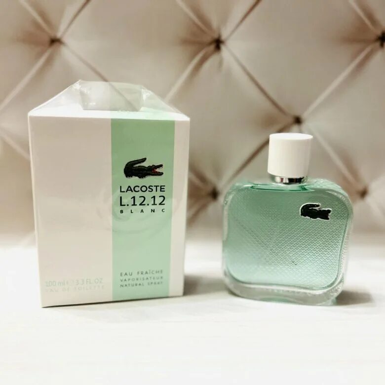 12 blanc eau fraiche,edt. 12. Lacoste l. 12: blanc (lacoste). L 12.