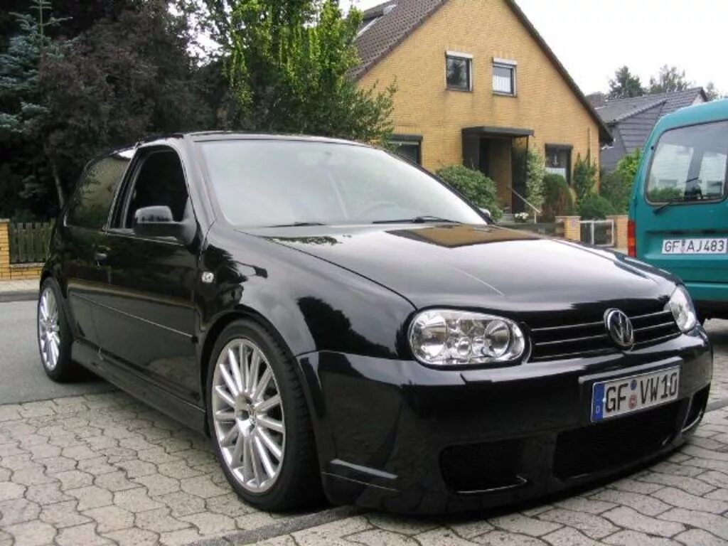 Vw 4 golf tuning - Volkswagen Golf 4 тюнинговый.