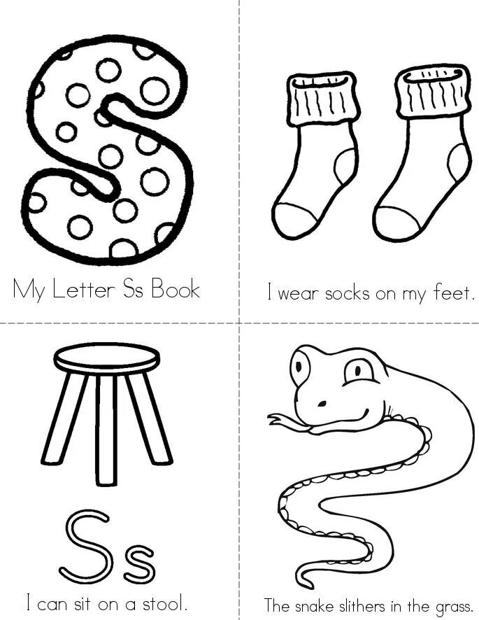 My letter book. Letter SS for Kids. Phonics Mini books. Sat s Letter. My Letter s book.