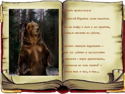 Продолжи медведь