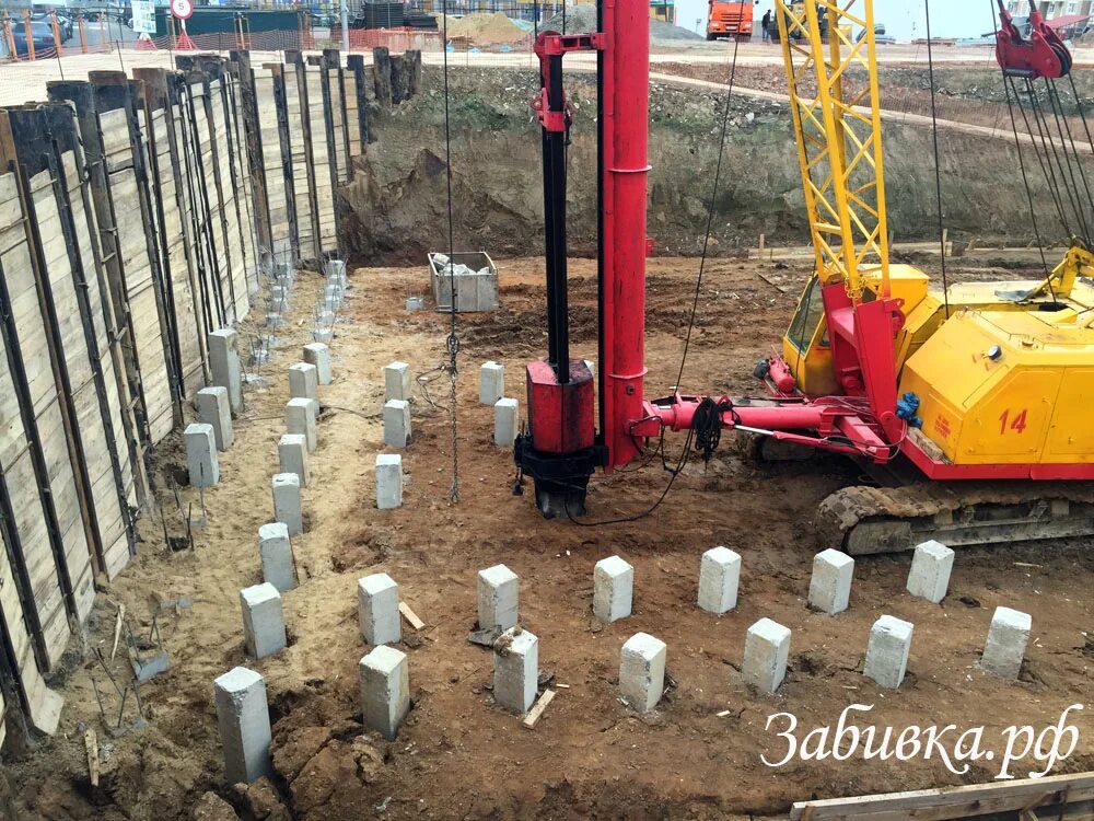 02. сп свайные. 2011. забивка жб свай. сваебой сп-49.