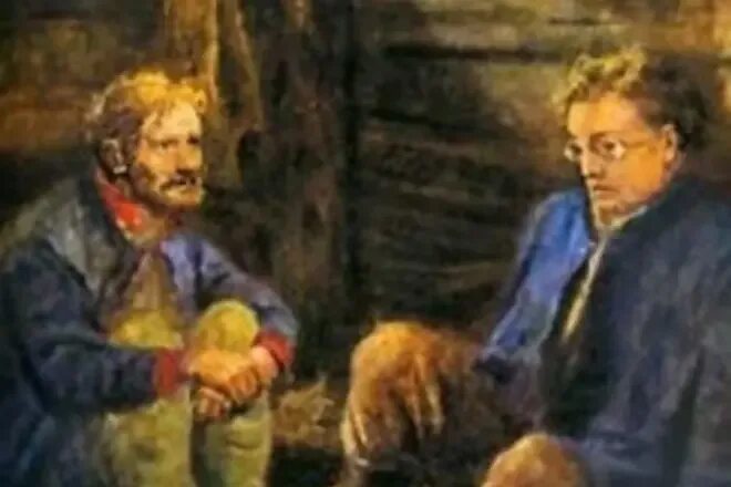 Платон каратаев и пьер безухов в плену. Пьер и каратаев. Пьер безухов встреча с платоном каратаевым. Пьер и каратаев. Пьер в плену встреча с платоном каратаевым.