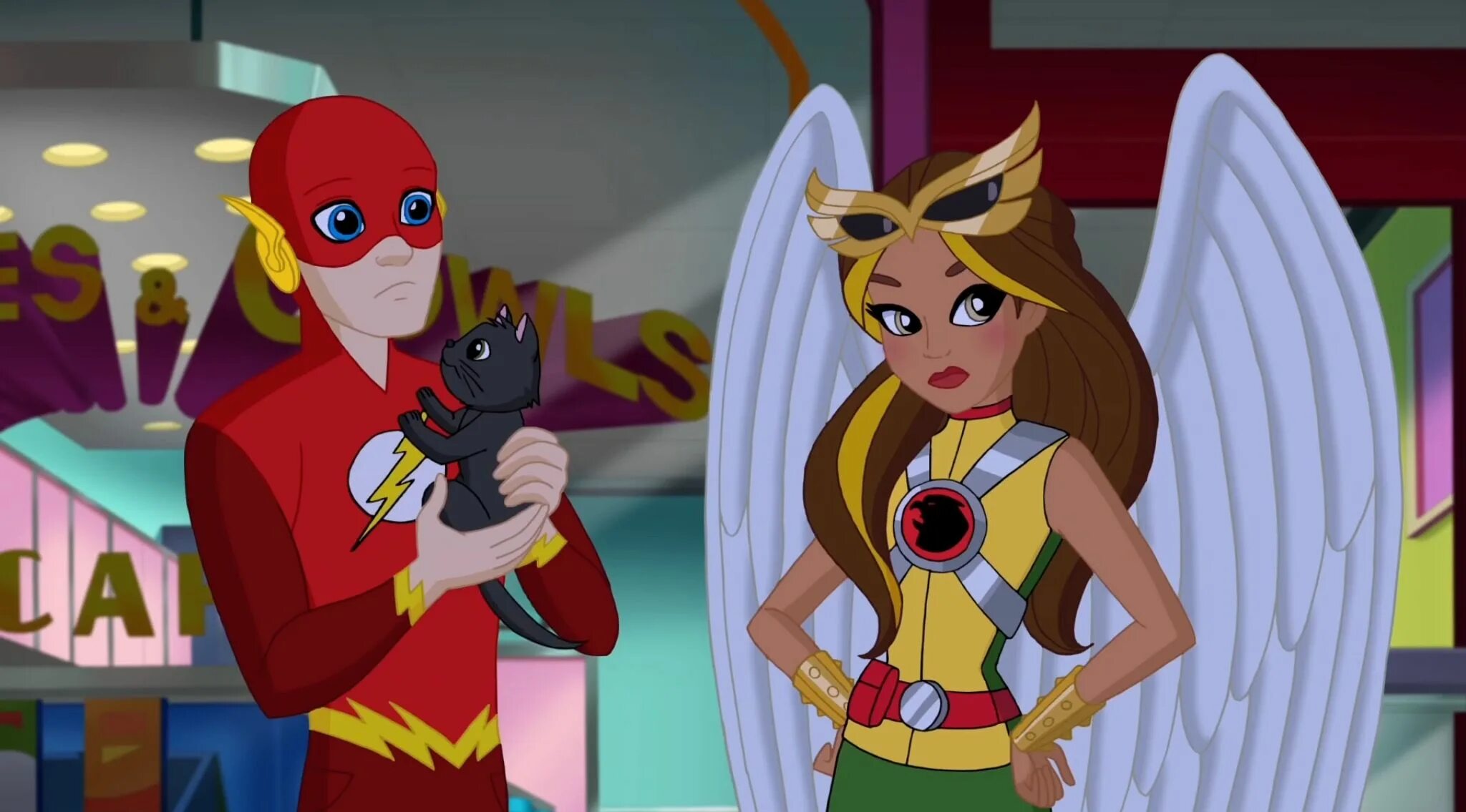 Супер Хиро Хай флеш. DC super Hero girls Hawkgirl. Супер Хиро Хай флеш и Супергерл. Flash and Hawkgirl.