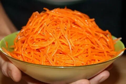 Простая корейская морковь