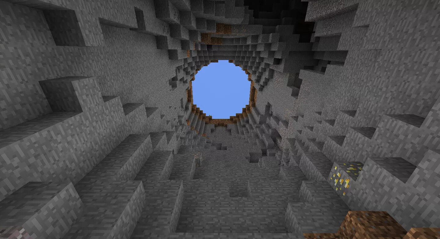 Minecraft bedrock maps. Дыра в МАЙНКРАФТЕ. Огромная яма в МАЙНКРАФТЕ. Большая дырка в МАЙНКРАФТЕ. Гигантская дыра в МАЙНКРАФТЕ.