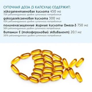 Омега 3 сколько в капсуле мг