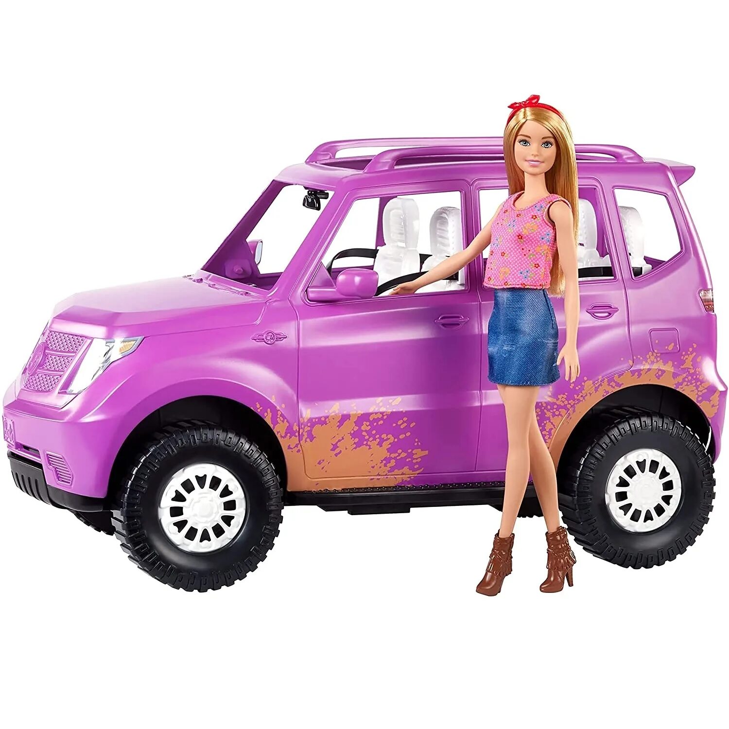 Купить куклы машину. Barbie внедорожник (dvx58). Машина для Барби джип Barbie. Dvx58 Барби внедорожник. Кукла Барби с машиной.