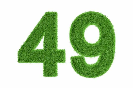 Чисто девять. 49 Картинка. 95 Цифра Green. Число 49. Цифра 21 зеленый трава.