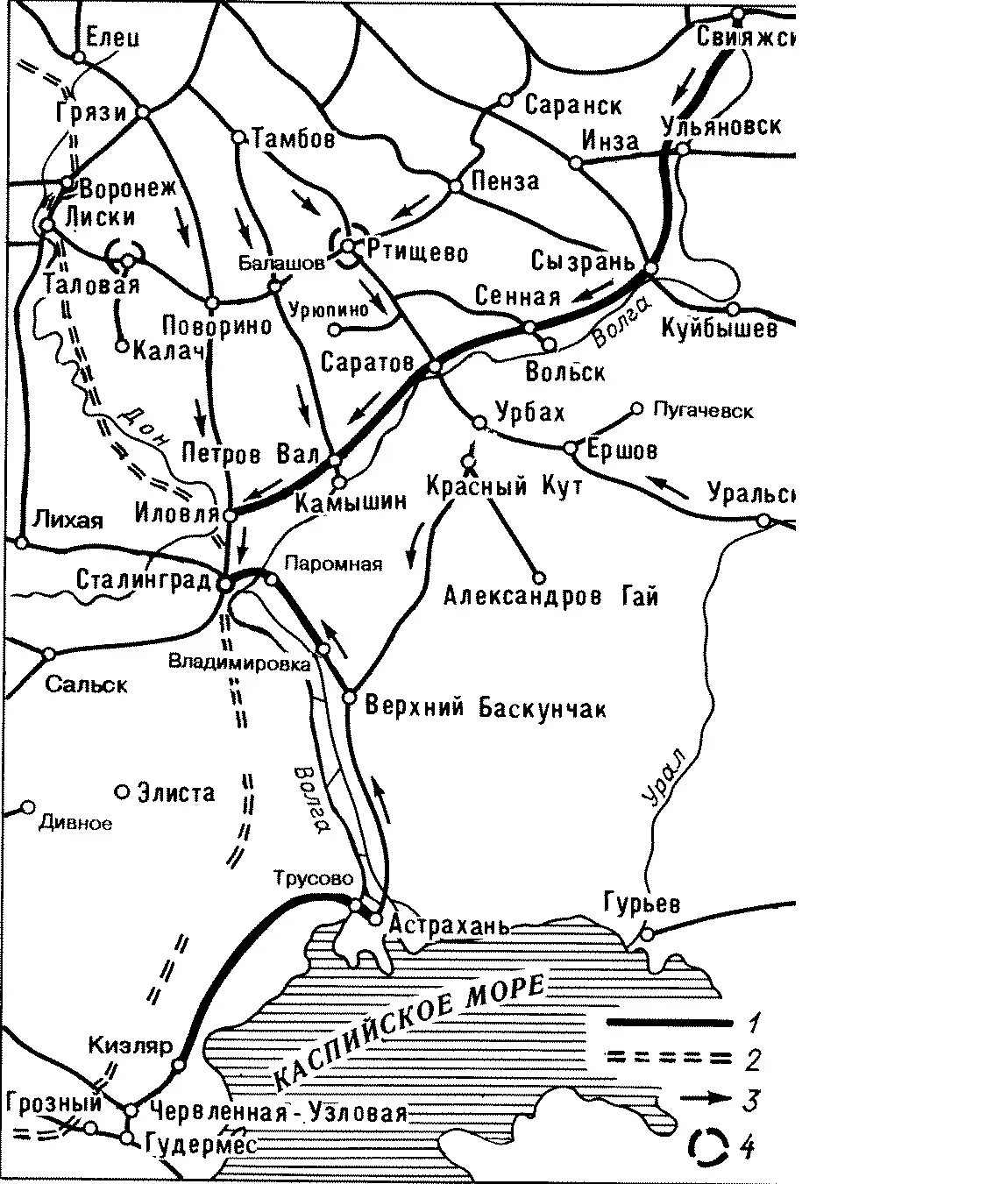 Железная дорога Саратов Сталинград. Железная дорога Кизляр Астрахань 1942. Волжская Рокада железная дорога. 1942 Год Волжская Рокада схема карта. Поездом москва кизляр