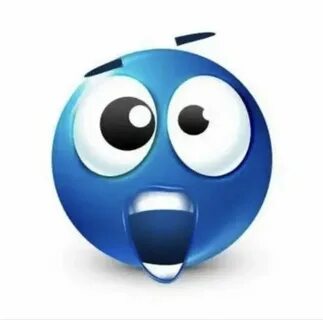 Blue emoji