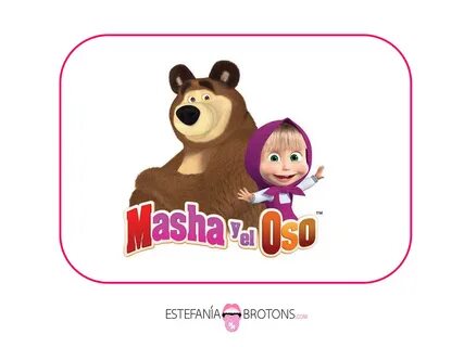 Construcción de frases con Masha y el Oso estefaniabrotons.com.