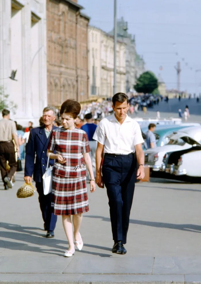Хаммонд Москва лето 1964. Советские люди. Советские люди 60-х годов.
