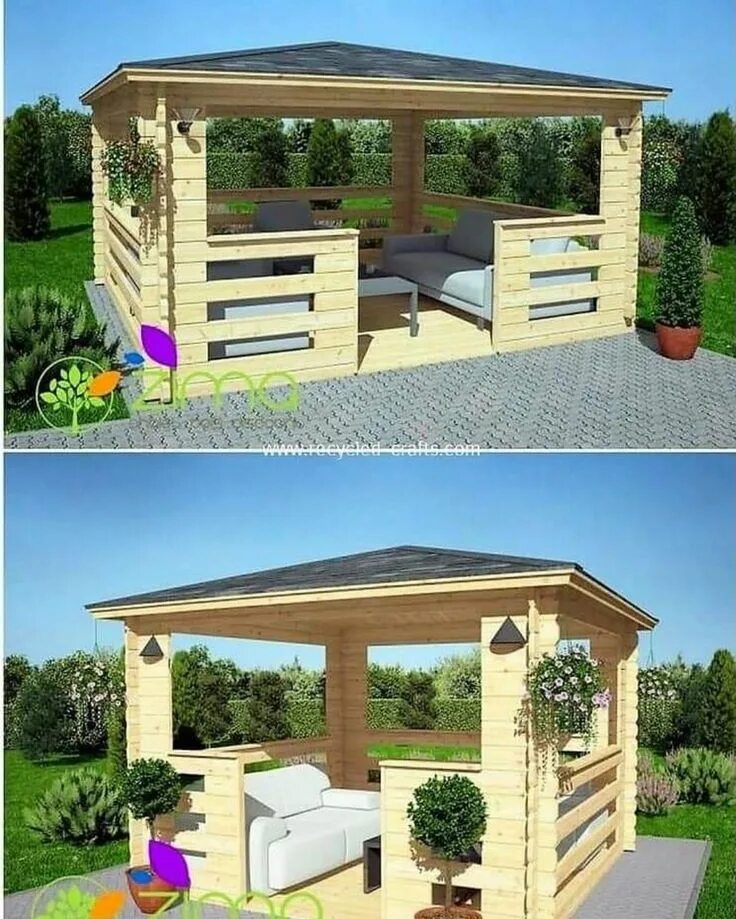 Беседка из поддонов чертежи Coop Build 2011 Shed roof design, Pallet house plans, Building a shed roof