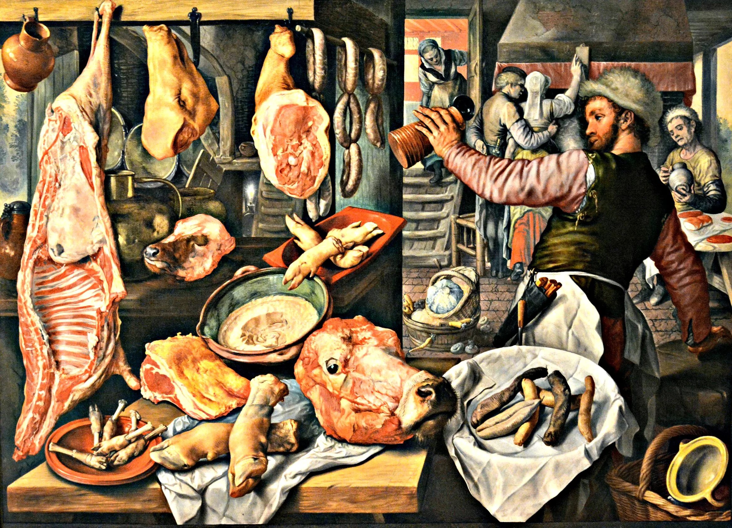 Художник Бейкелар Иоахим. Иоахим Бейкелар (1530 - 1573). Иоахим Бейкелар натюрморт. Иоахим Бейкелар на рынке.