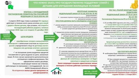 Законопроект многодетным 2023