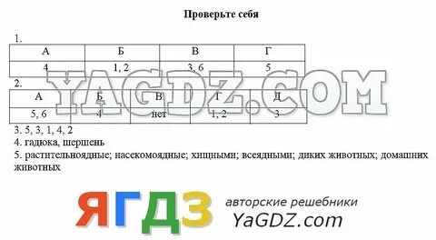 Ответы по естествознанию 5 класс