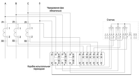 Подключение испытательной коробки - 18 Июня 2020 - ООО ЭнергоСети