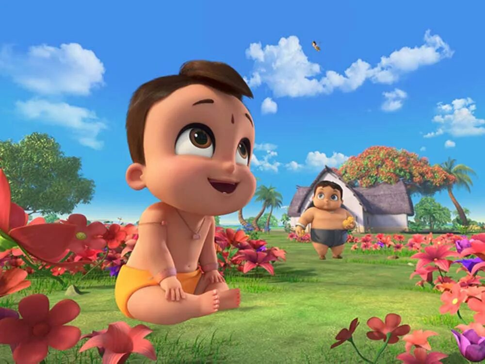 Могучая детей. Mighty little Bheem.