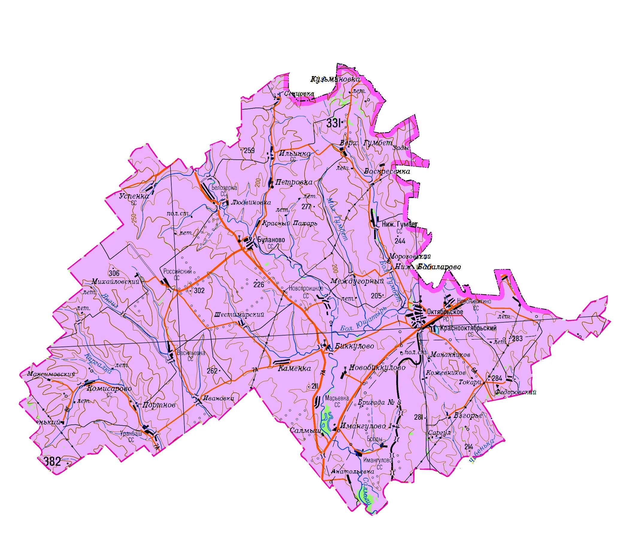 Карта Октябрьского района Оренбургской области. С Октябрьское Октябрьского района Оренбургской области. Карта Октябрьского района Оренбургской обл.. Карта Оренбургской области Октябрьский район село Октябрьское.