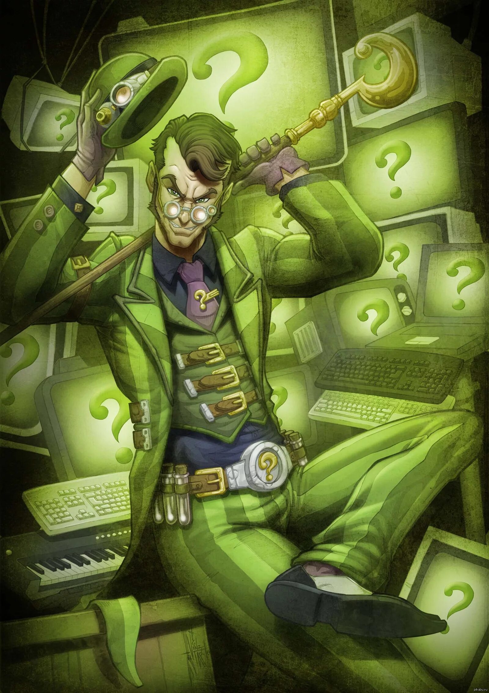 Ридлер Загадочник. Загадочник ДС комикс. Загадочник Бэтмен. Riddler batman