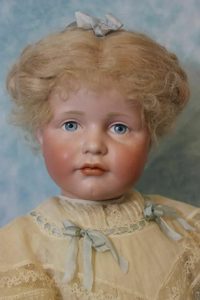 Старая куколка. Кукла Каммер Рейнхард. Немецкая кукла k&r Kammer & Reinhardt. Антикварные куклы. Старые куклы.