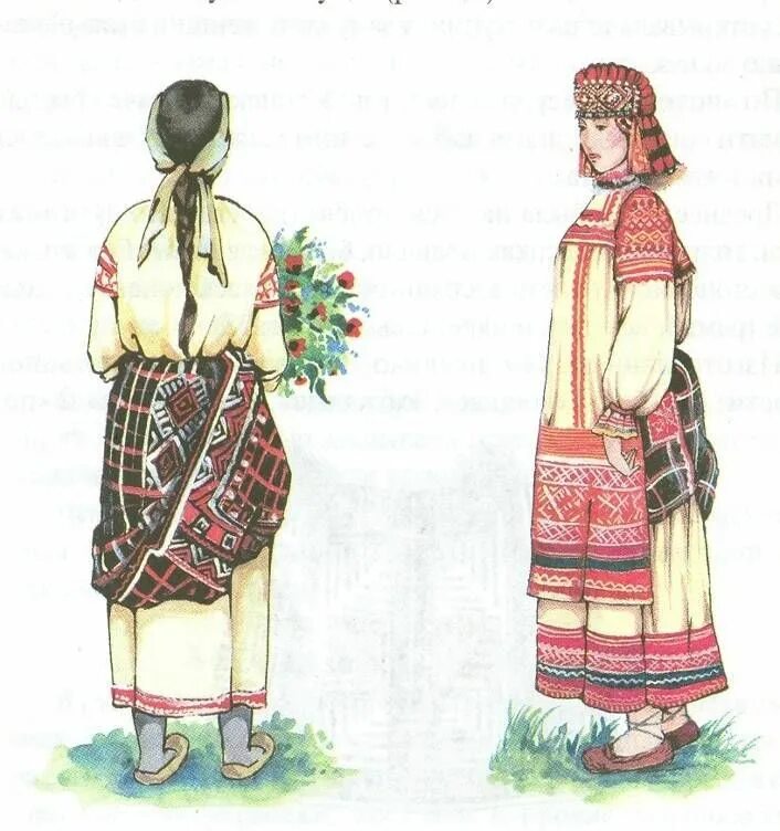 Во что были одеты земледельцы