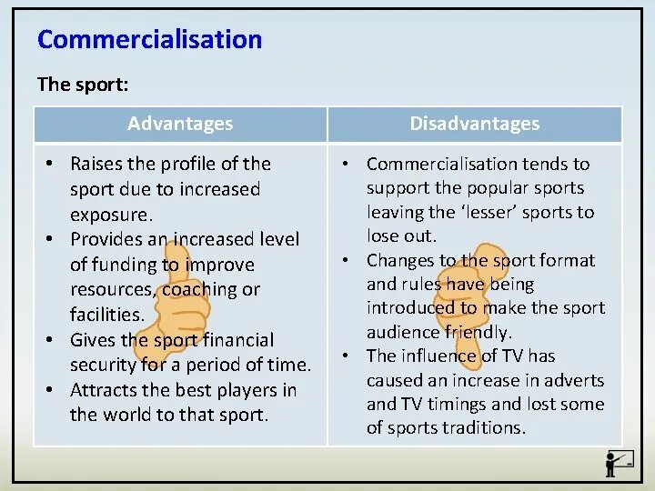 Advantages and disadvantages of Sport. Advantages of Sport. Disadvantages of Sports. Advantages and disadvantages of being Sportsman.