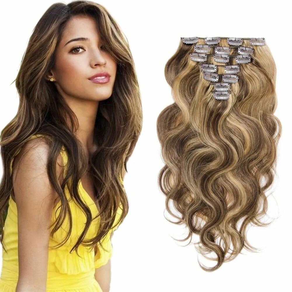 Gl extensions. Hair extensions. clip-in extensions. clip in hair. wavy hair extensions.