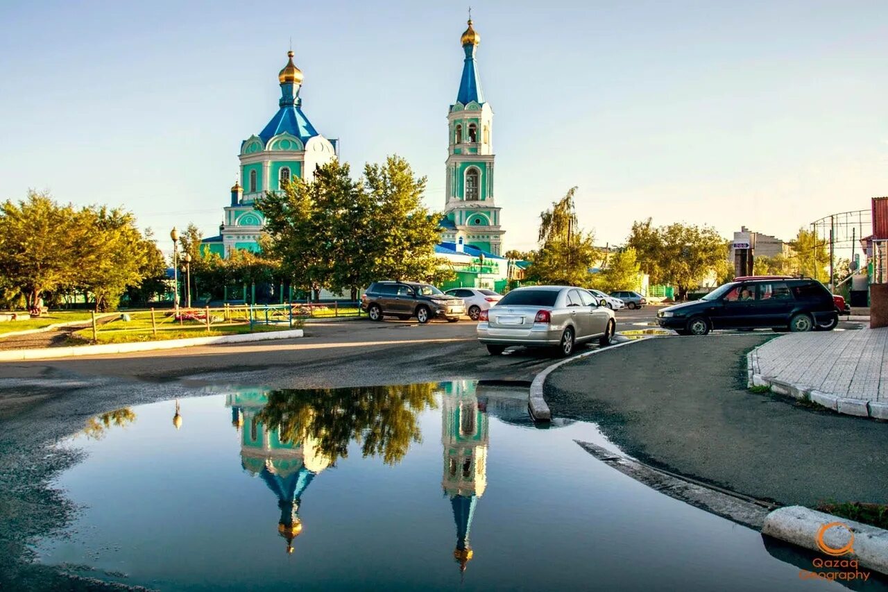 Сайт г семей. Церковь в Семипалатинске. Казахстан гор Семипалатинск.