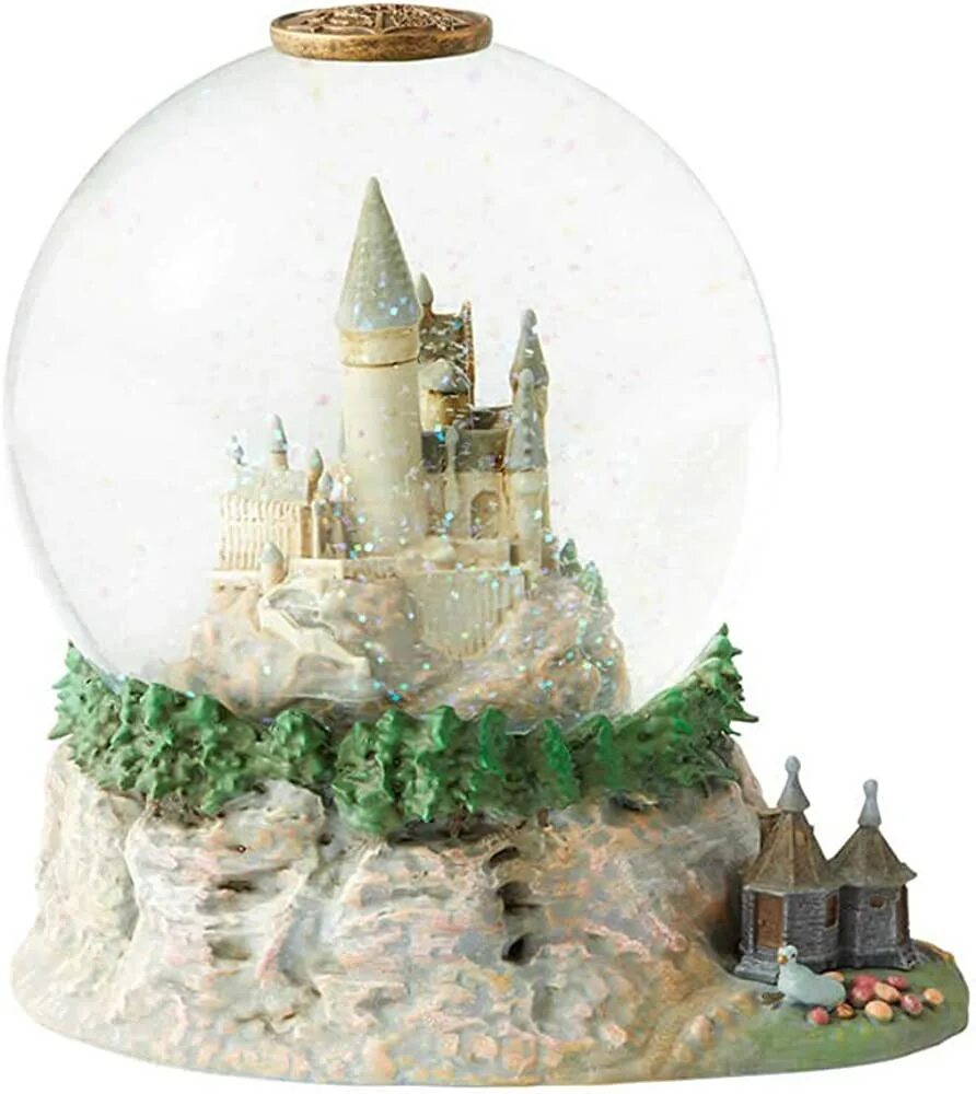 Замок на шаре. Снежный шар замок Хогвартс.