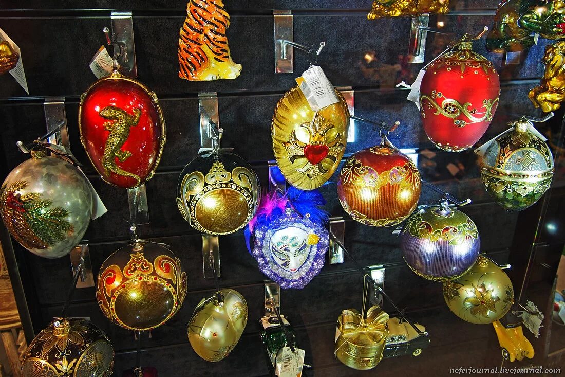 на потребительском рынке елочных игрушек
