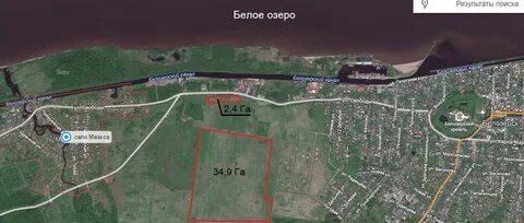 Карта белозерска