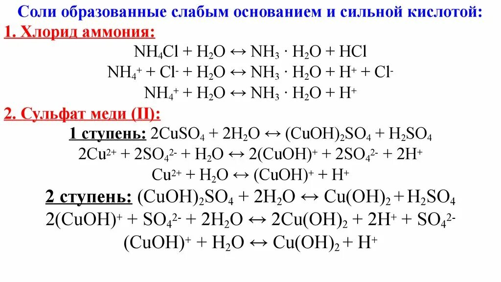 Гидролиз солей хлорид аммония. Гидролиз солей аммония nh4cl. Nh4cl гидролиз ионное уравнение. Гидролиз солей аммония уравнения реакций.