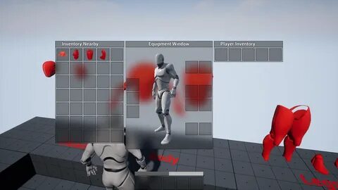 Unreal engine инвентарь