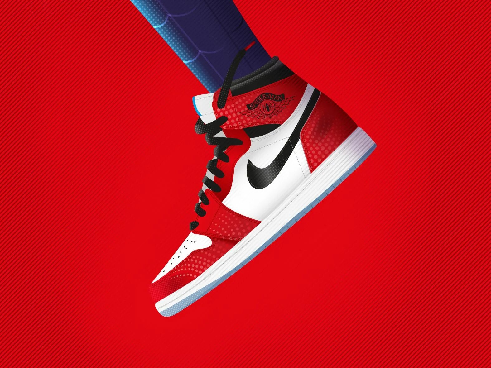 Nike Air Jordan 1 человек паук. Nike Jordan 1 Spider man. Nike Air Jordan 1 Retro High.