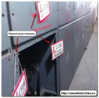 Ограждение рабочего места вывешивание плакатов