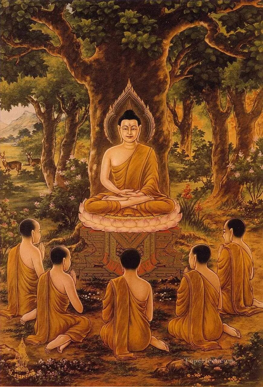 Буддизм относится к древней индии. Будда Шакьямуни. Будда Гаутама. Учение Будды Гаутамы. Будда живопись Тхеравада.
