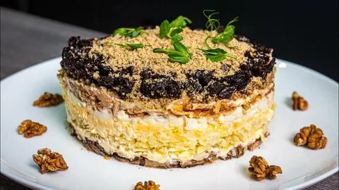 Вкусный салат со шпротов