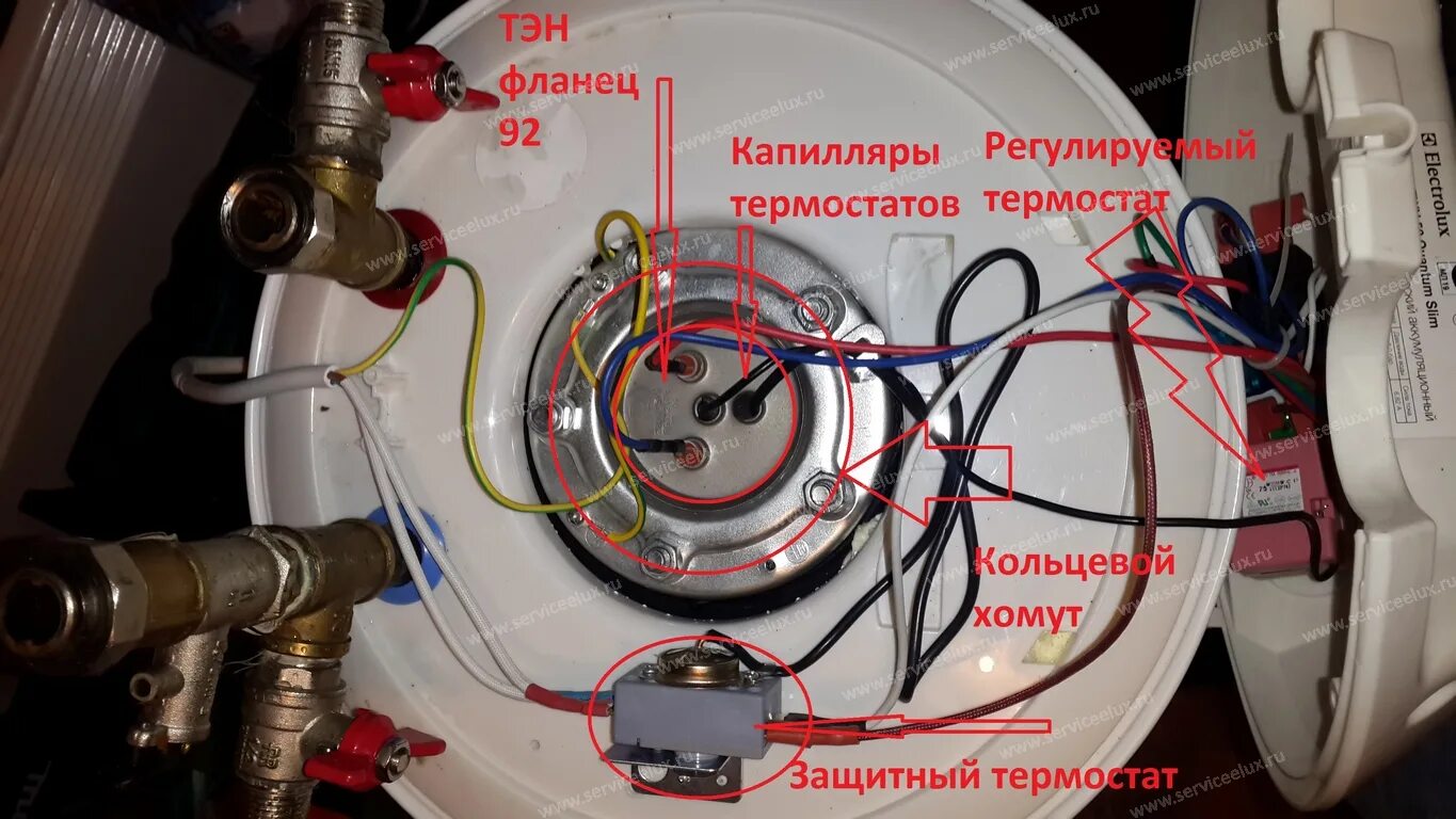 Если в электронагревательном приборе отсутствует терморегулятор. Датчики термостата водонагревателя Термекс 80л. Бойлер Электролюкс EWH 50 схема подсоединения проводов. Бойлер Электролюкс 80 литров термореле. Бойлера Электролюкс EWH 80 электросхема.