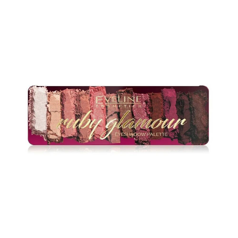 Eveline ruby glamour. Эвелин руби гламур. Тени эвелин руби гламур. Eveline ruby glamour свотчи. Eveline палетка теней ruby glamour.