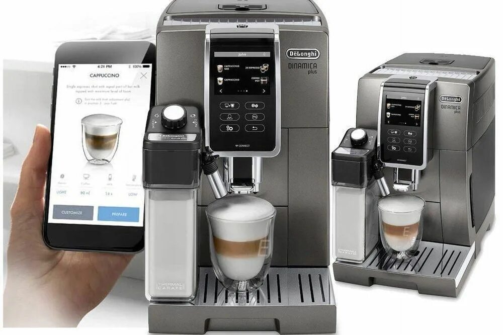 Кофемашина Delonghi ECAM370.95.T. Кофемашина Delonghi dinamica Plus ECAM 370.95.T. Кофемашина de'Longhi dinamica ECAM 370.95 T. Кофемашина Delonghi dinamica ECAM 370.95 S. Кофемашина автоматическая delonghi dinamica plus