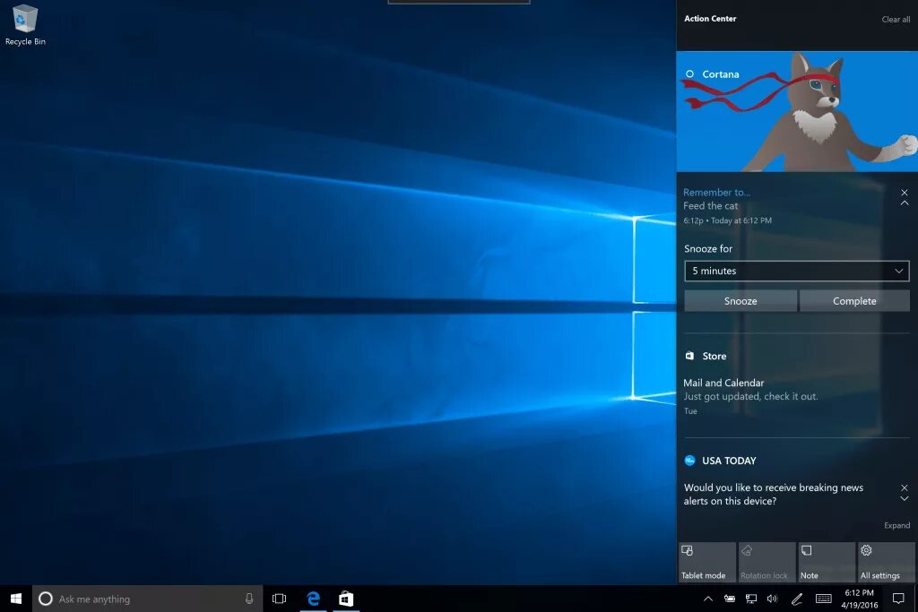 Windows оповещения. Панель уведомлений виндовс. Action Center Windows 10. Панель уведомлений Windows 10. Центр уведомлений Windows 10.